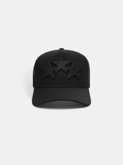 3 STAR TRUCKER HAT