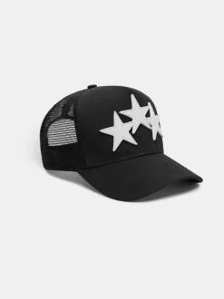 3 Star Trucker Hat