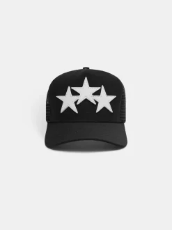 3 Star Trucker Hat