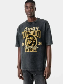 AMIRI HIGH LION SKATER TEE