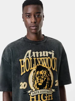 AMIRI HIGH LION SKATER TEE