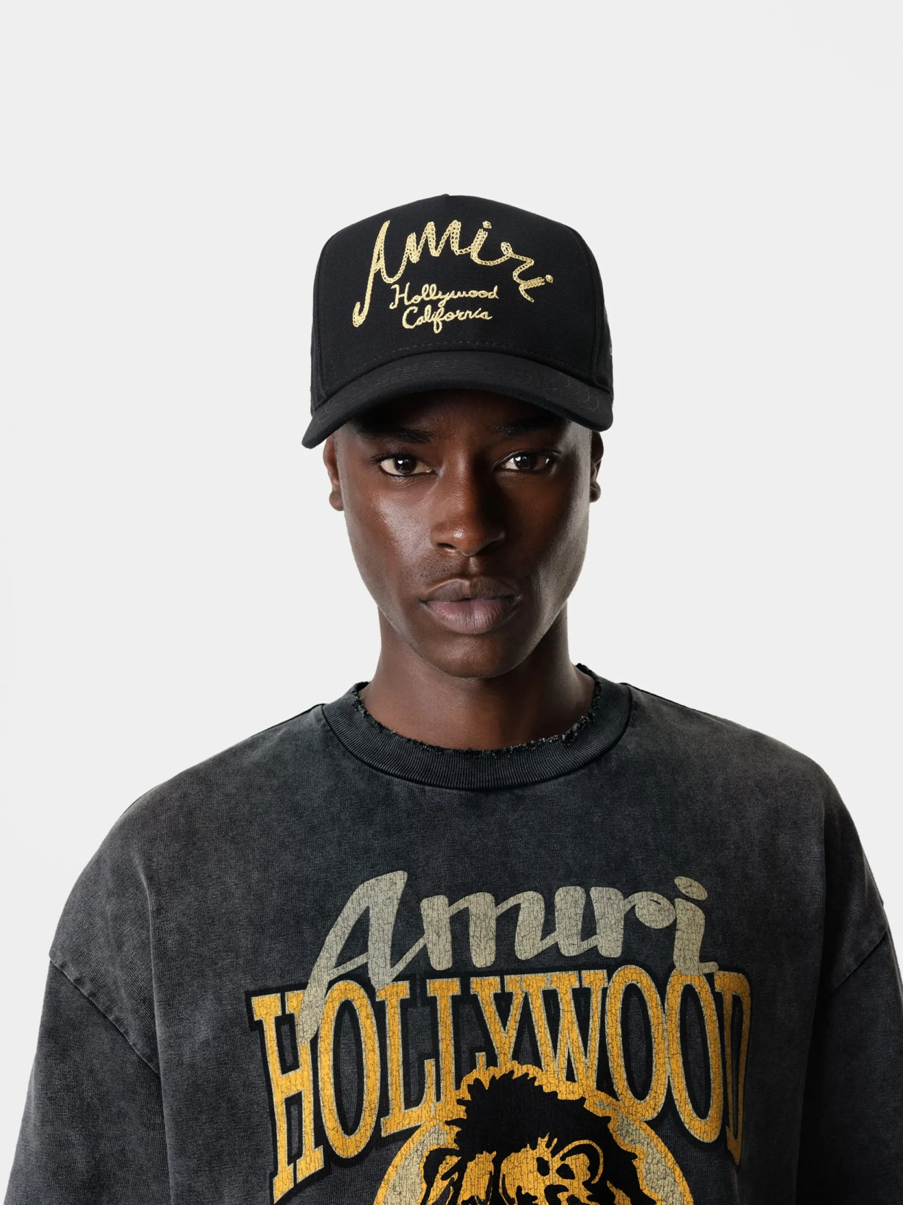 AMIRI HOLLYWOOD CANVAS HAT