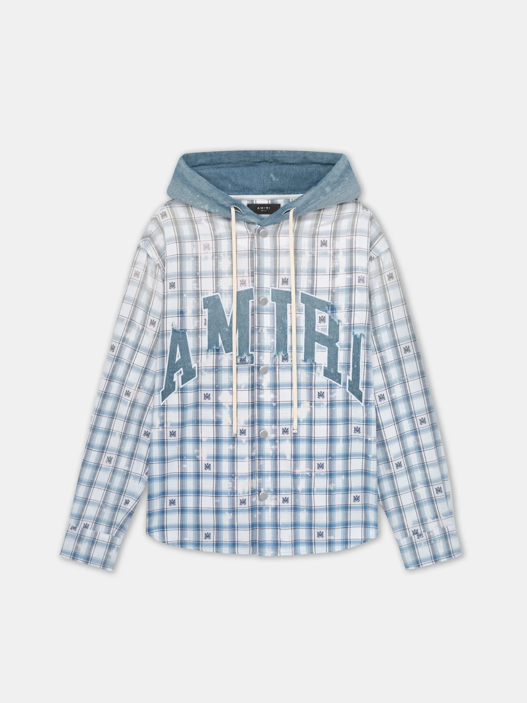 AMIRI HOODED OVERSHIRT