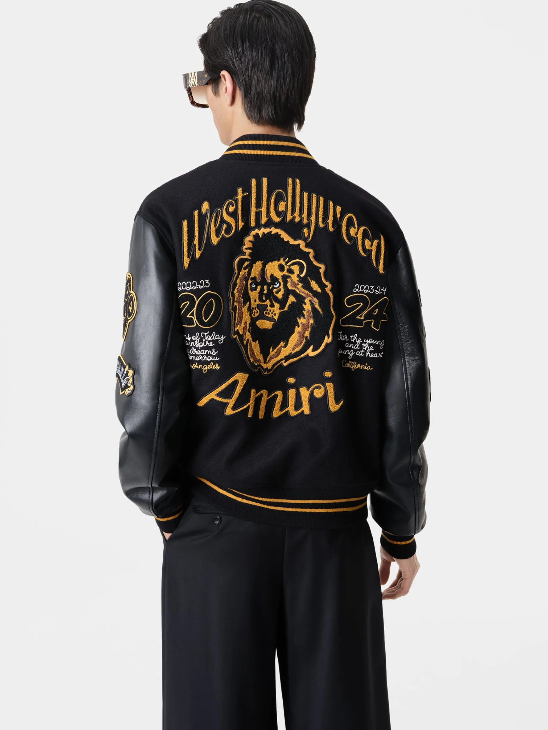 AMIRI LION VARSITY JACKET