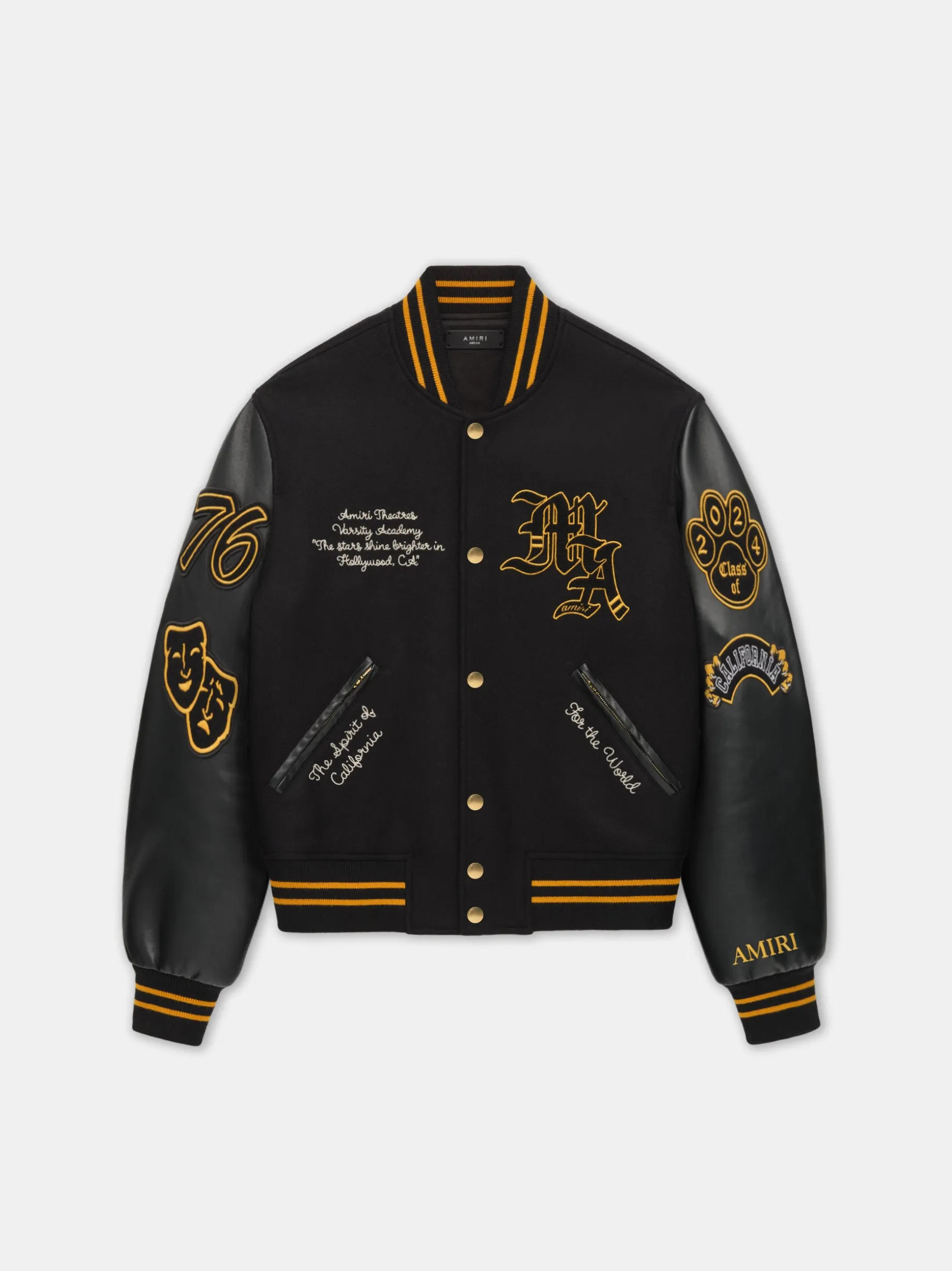 AMIRI LION VARSITY JACKET