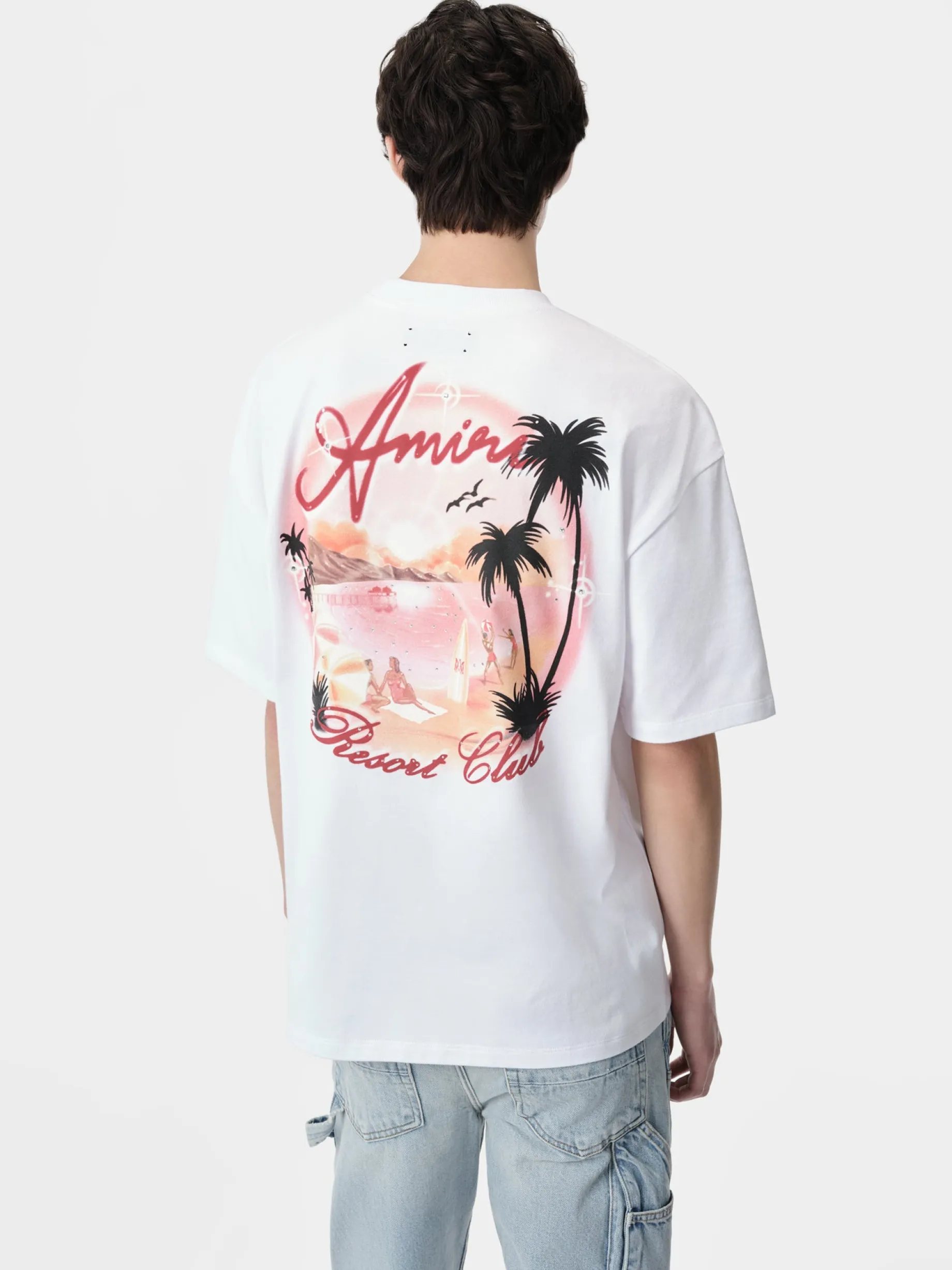 AMIRI PARADISE AIRBRUSH TEE