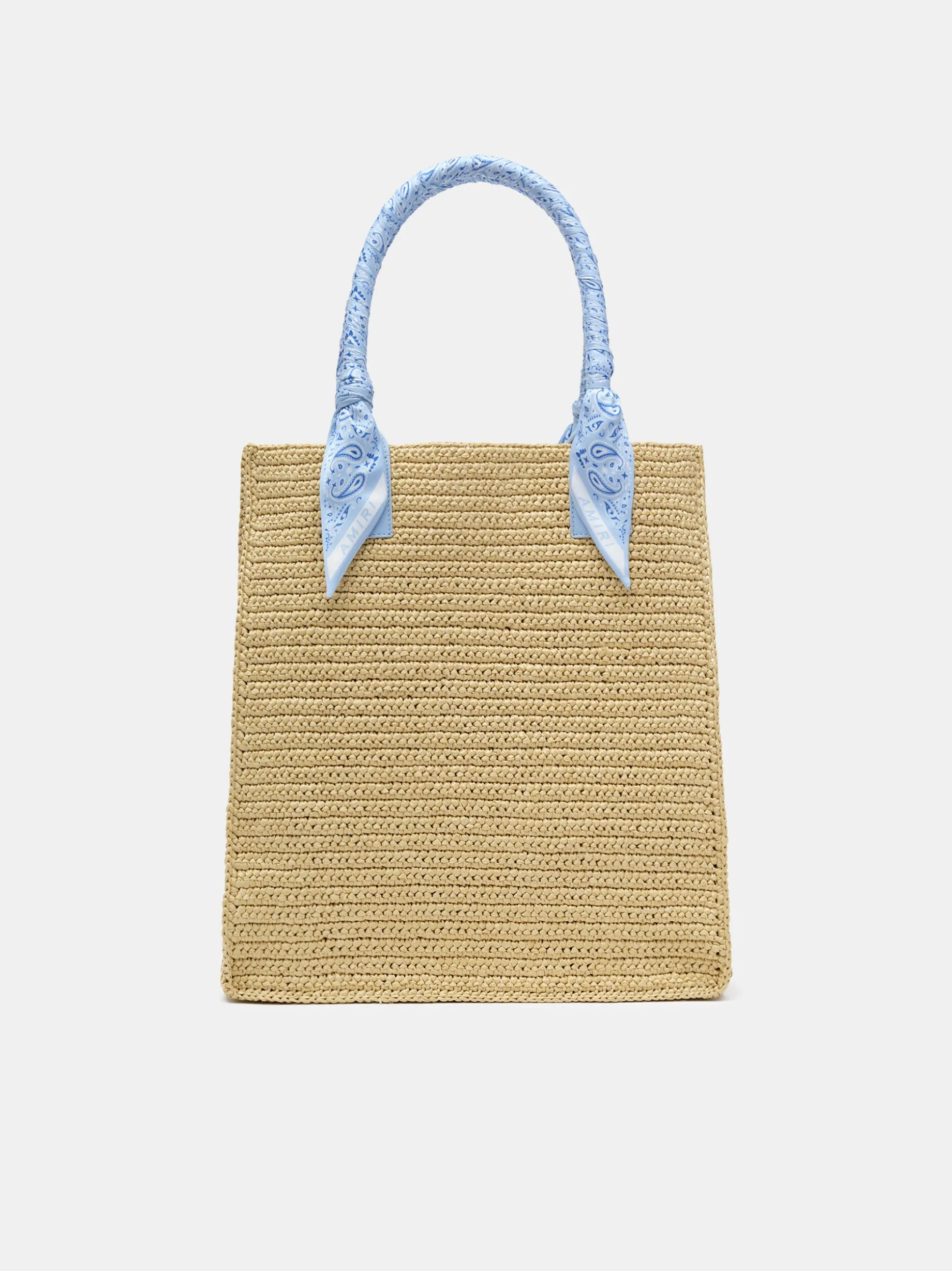 AMIRI RAFFIA TOTE