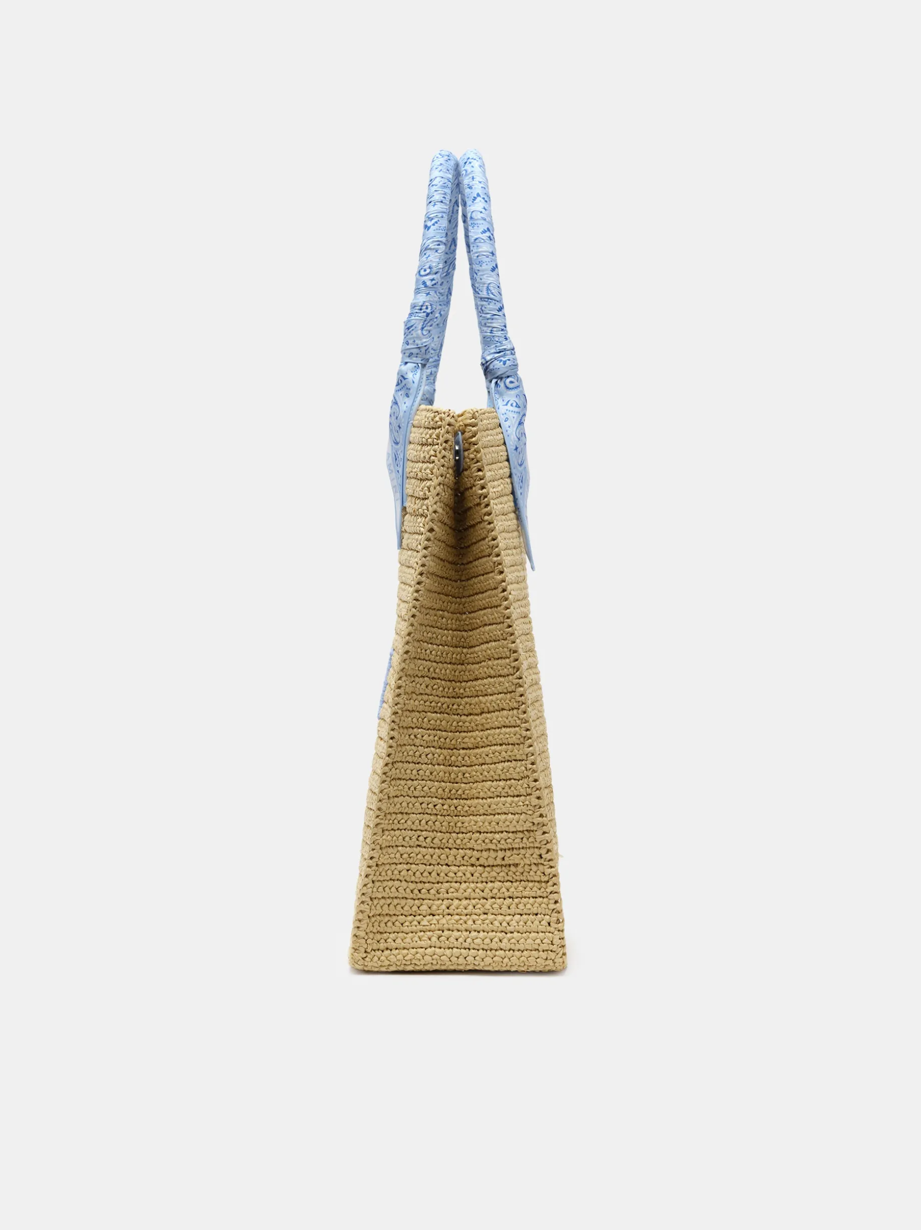 AMIRI RAFFIA TOTE