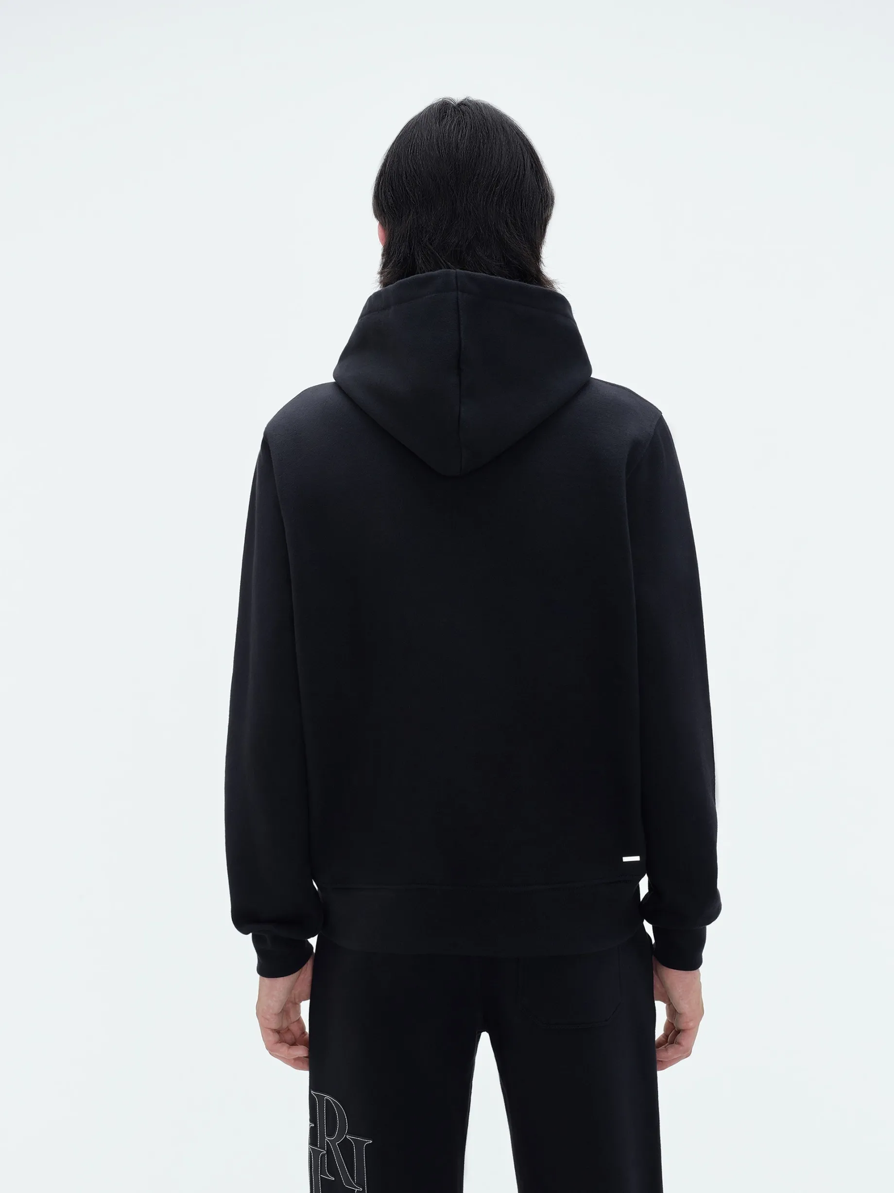 AMIRI STAGGERED LOGO HOODIE