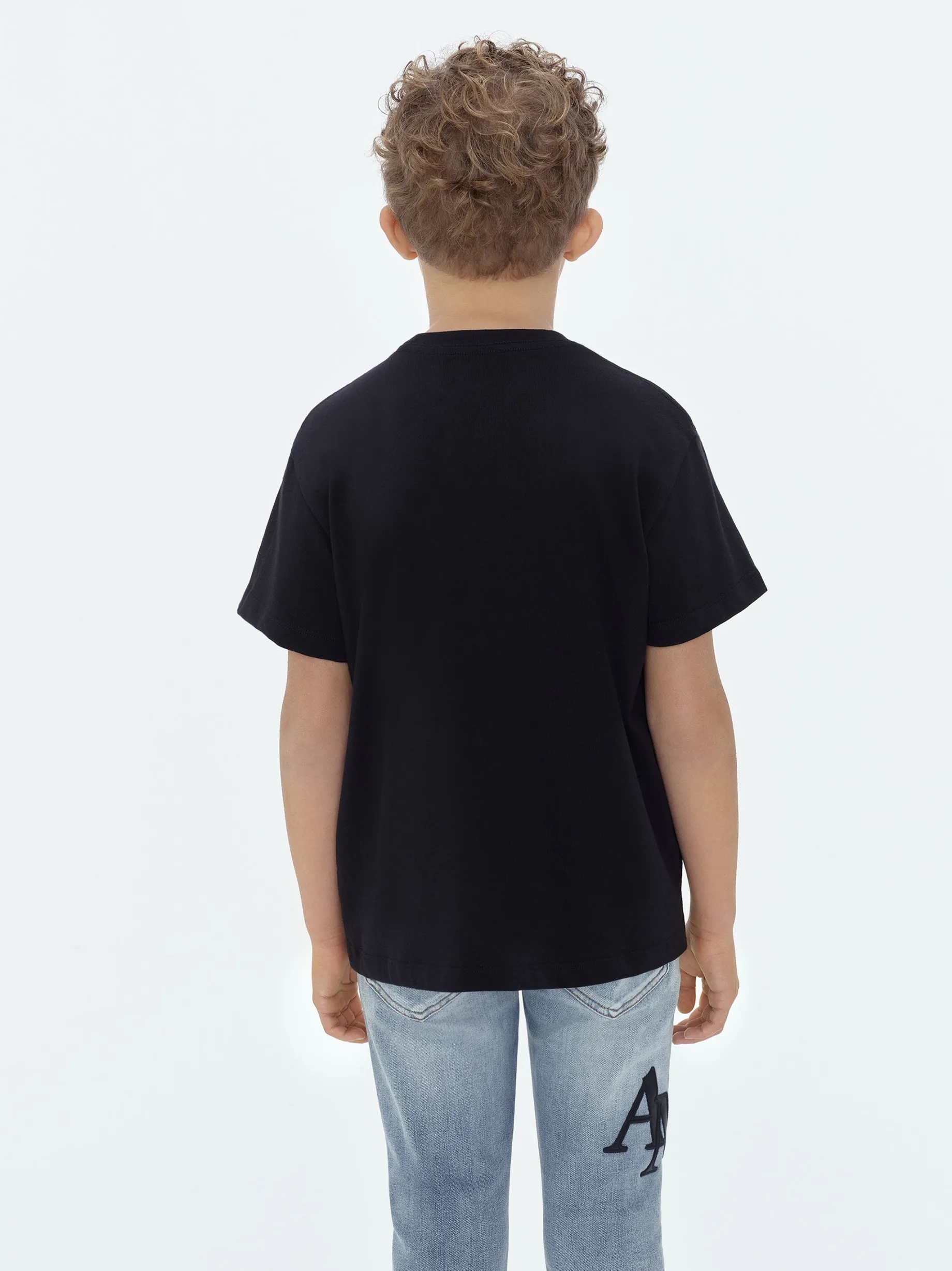 AMIRI STAGGERED SCRIBBLE TEE
