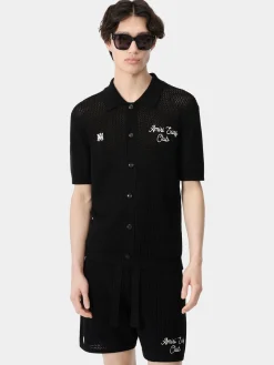 AMIRI SURF CLUB CROTCHET POLO