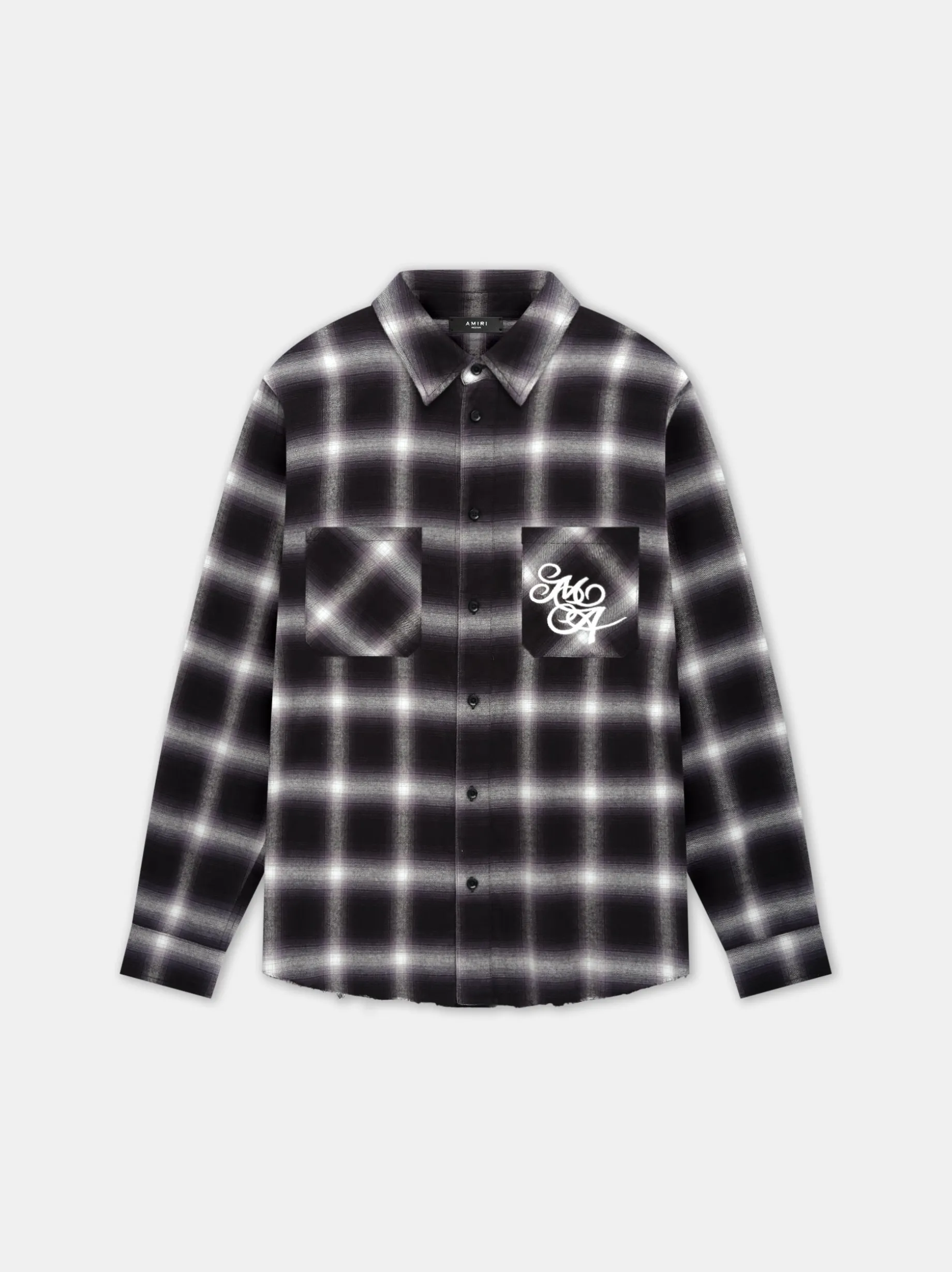 AMIRI SWIRL FLANNEL SHIRT