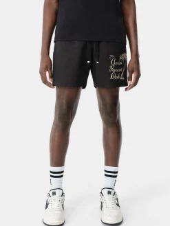 AMIRI TWISTED PALMS SWIM TRUNK