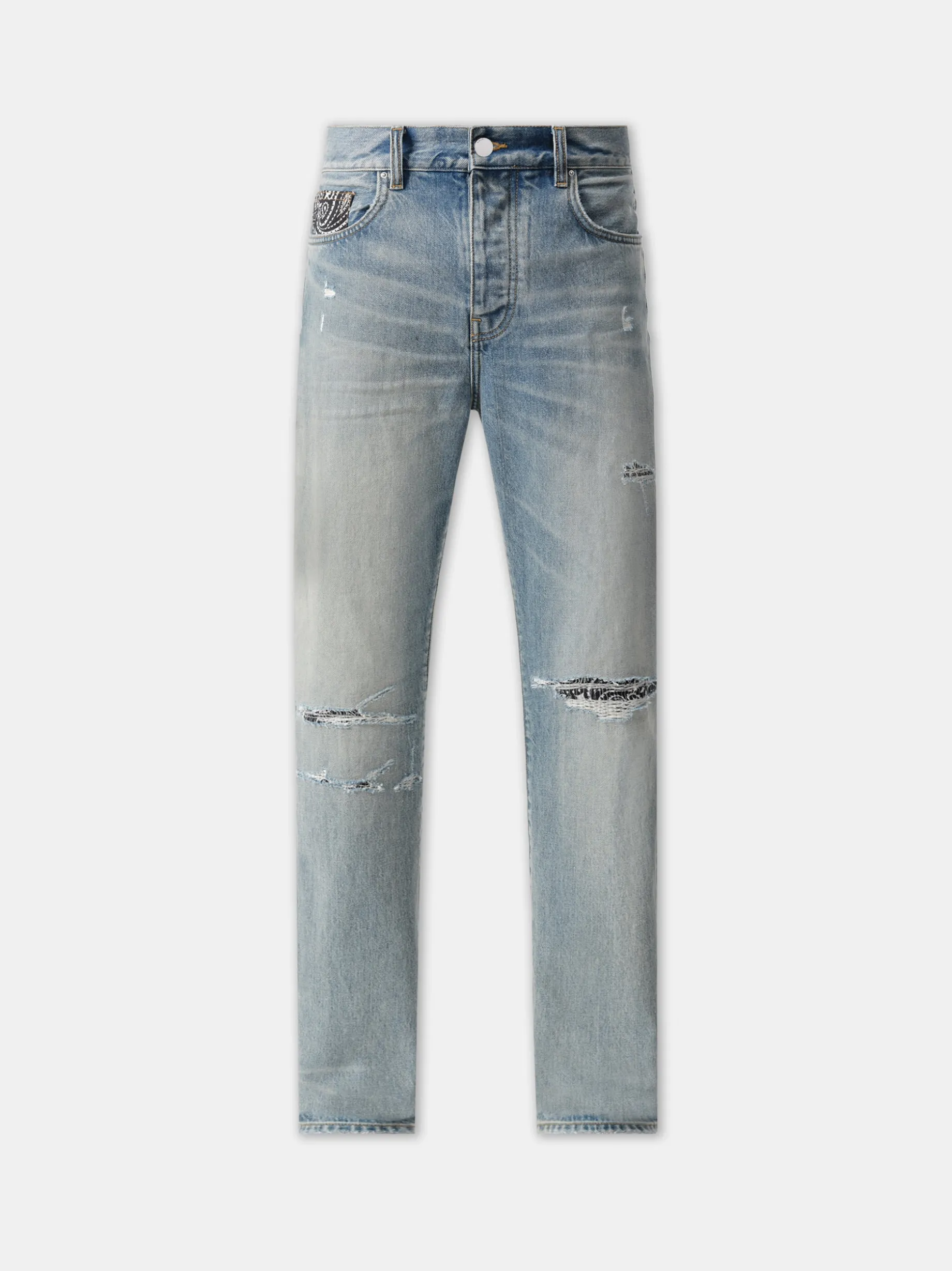 BANDANA REPAIR STRAIGHT JEAN