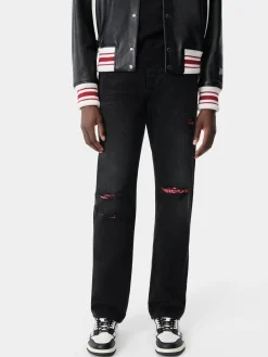 BANDANA REPAIR STRAIGHT JEAN