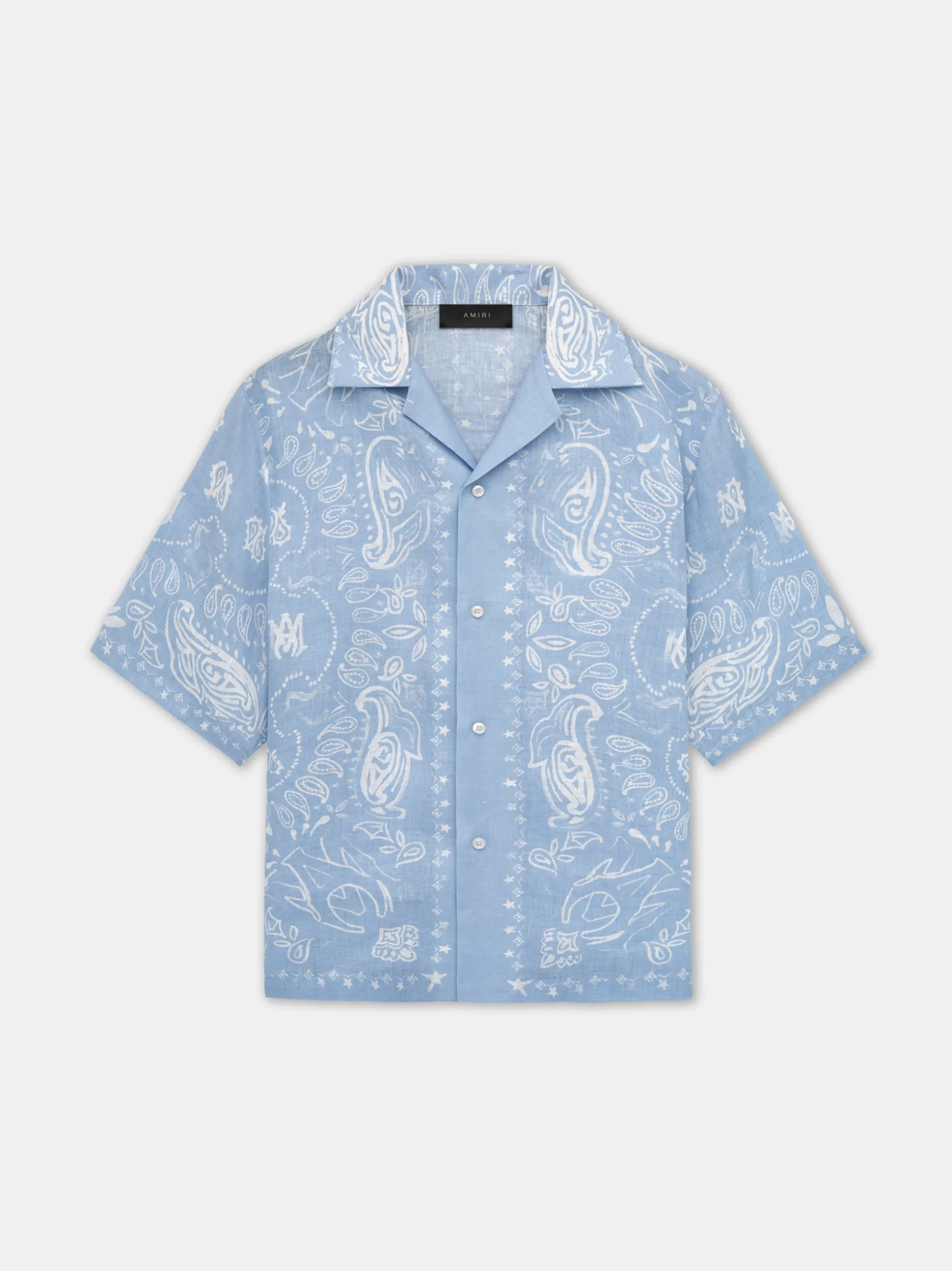 BANDANA WATERCOLOR CAMP SHIRT