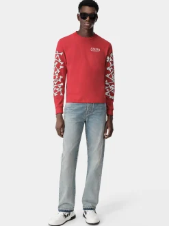 BONES STACKED LONG SLEEVE TEE