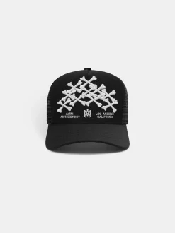 BONES STACKED TRUCKER HAT