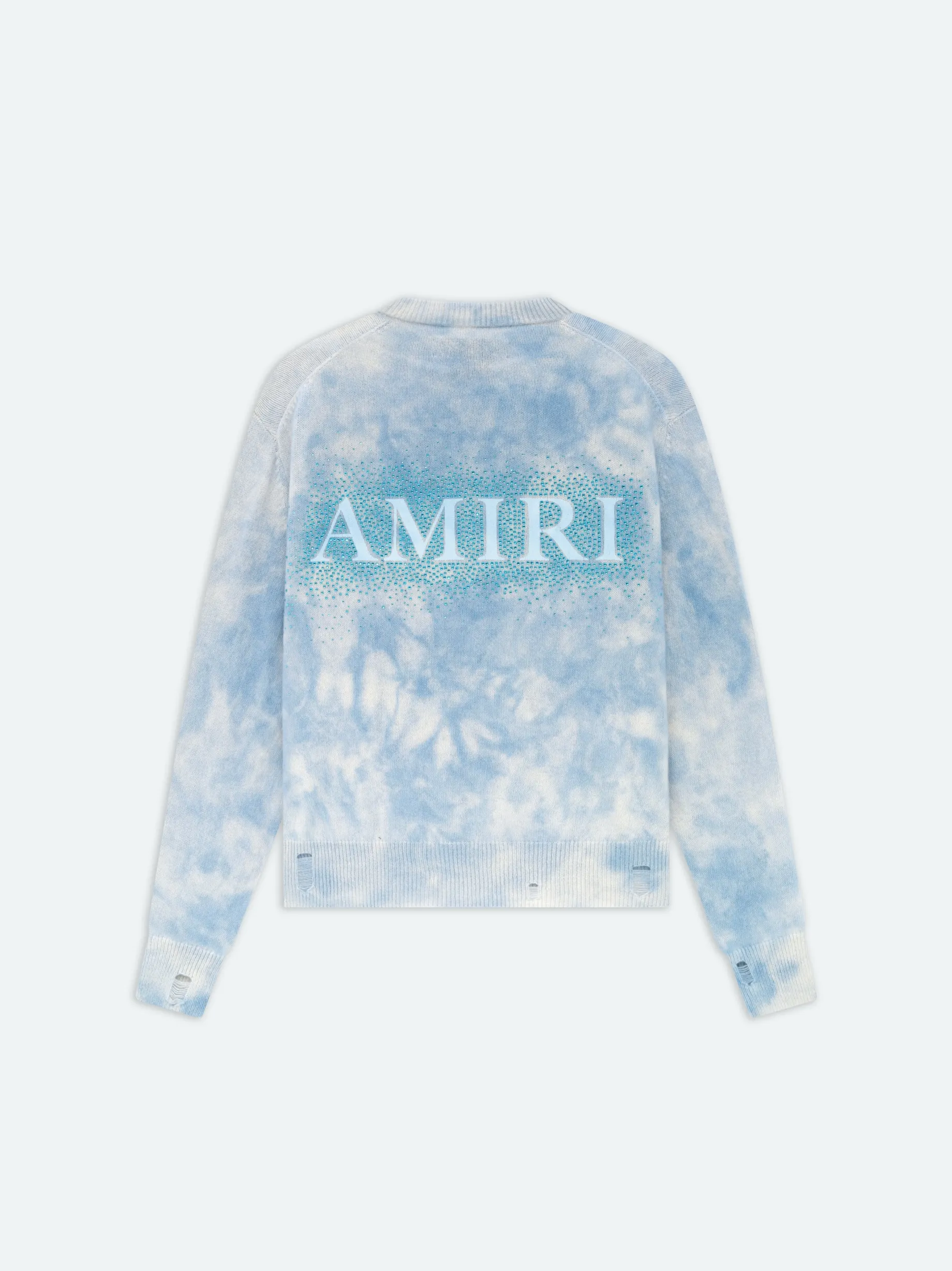 CRYSTAL CREWNECK- Ashley Blue