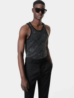 CRYSTAL TANK TOP