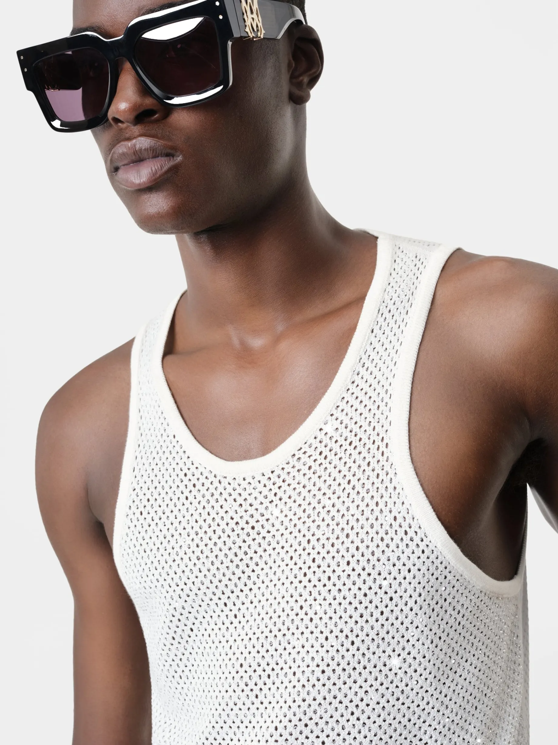 CRYSTAL TANK TOP