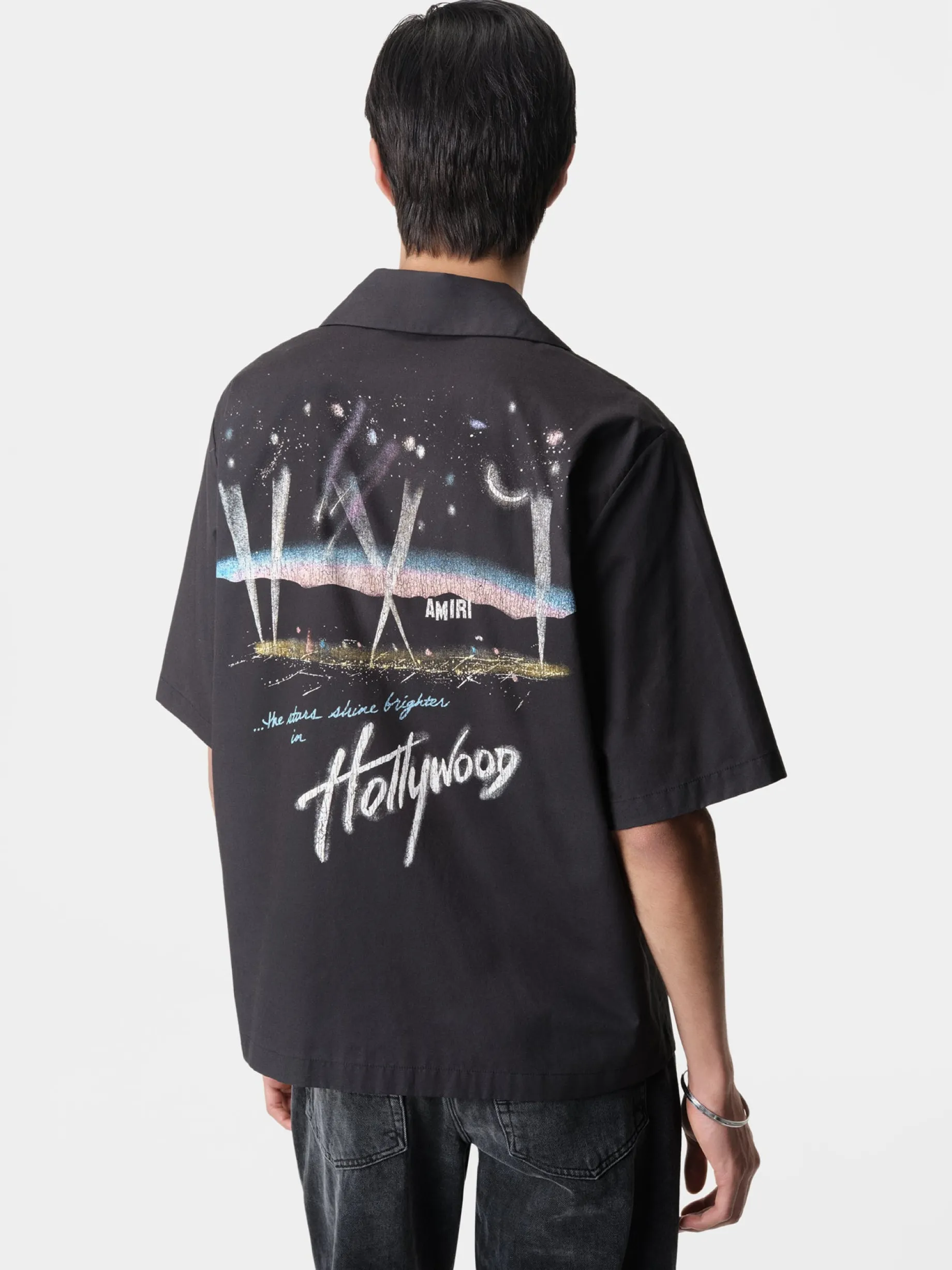 HOLLYWOOD LIGHTS CAMP SHIRT