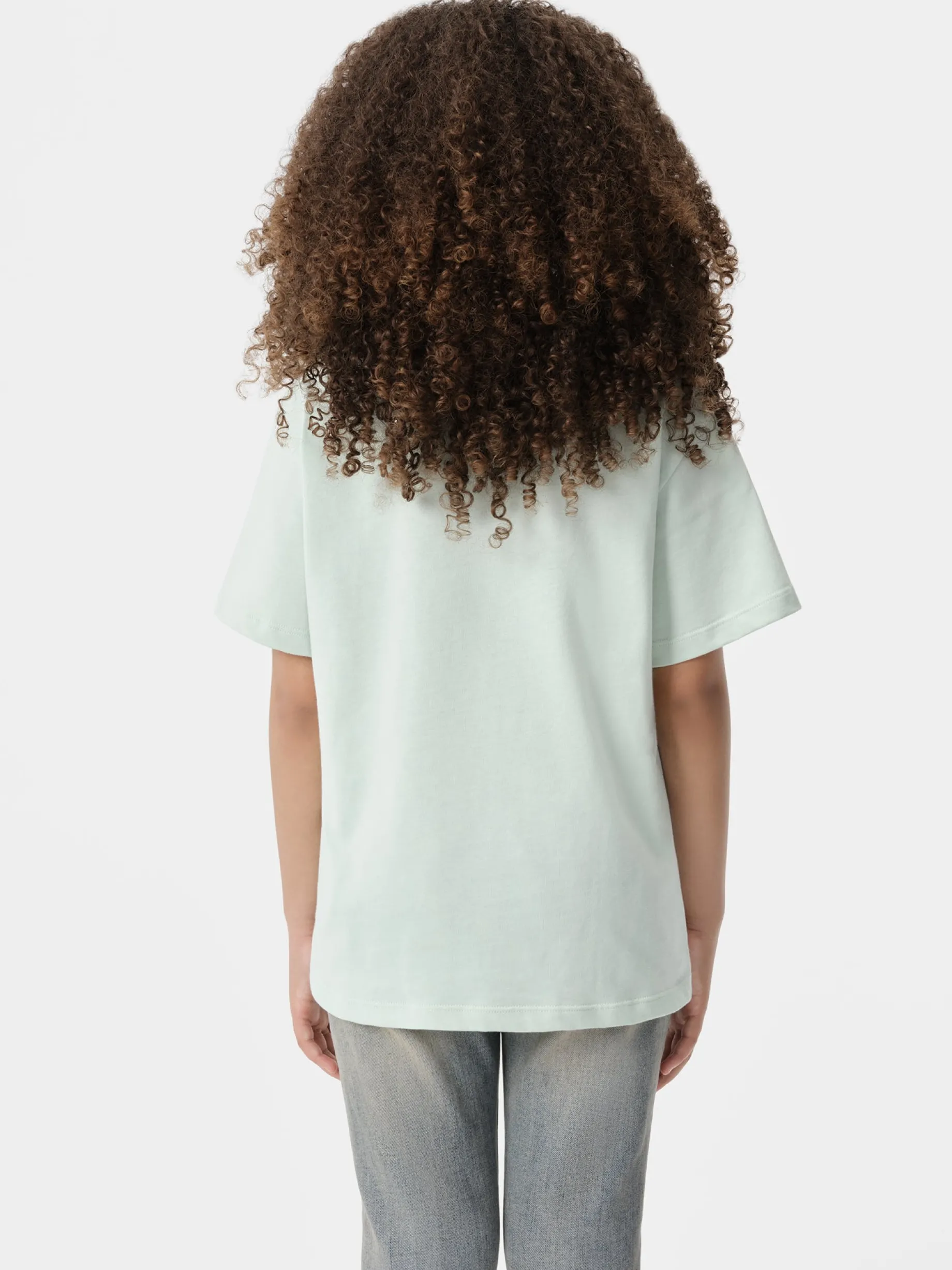 KIDS' AMIRI BANDANA STAGGERED TEE