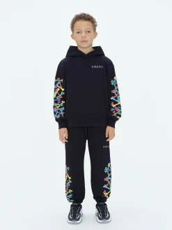 Kids Amiri Bones Scribble Hoodie