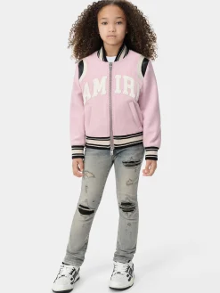 KIDS' AMIRI COLLEGIATE BOMBER
