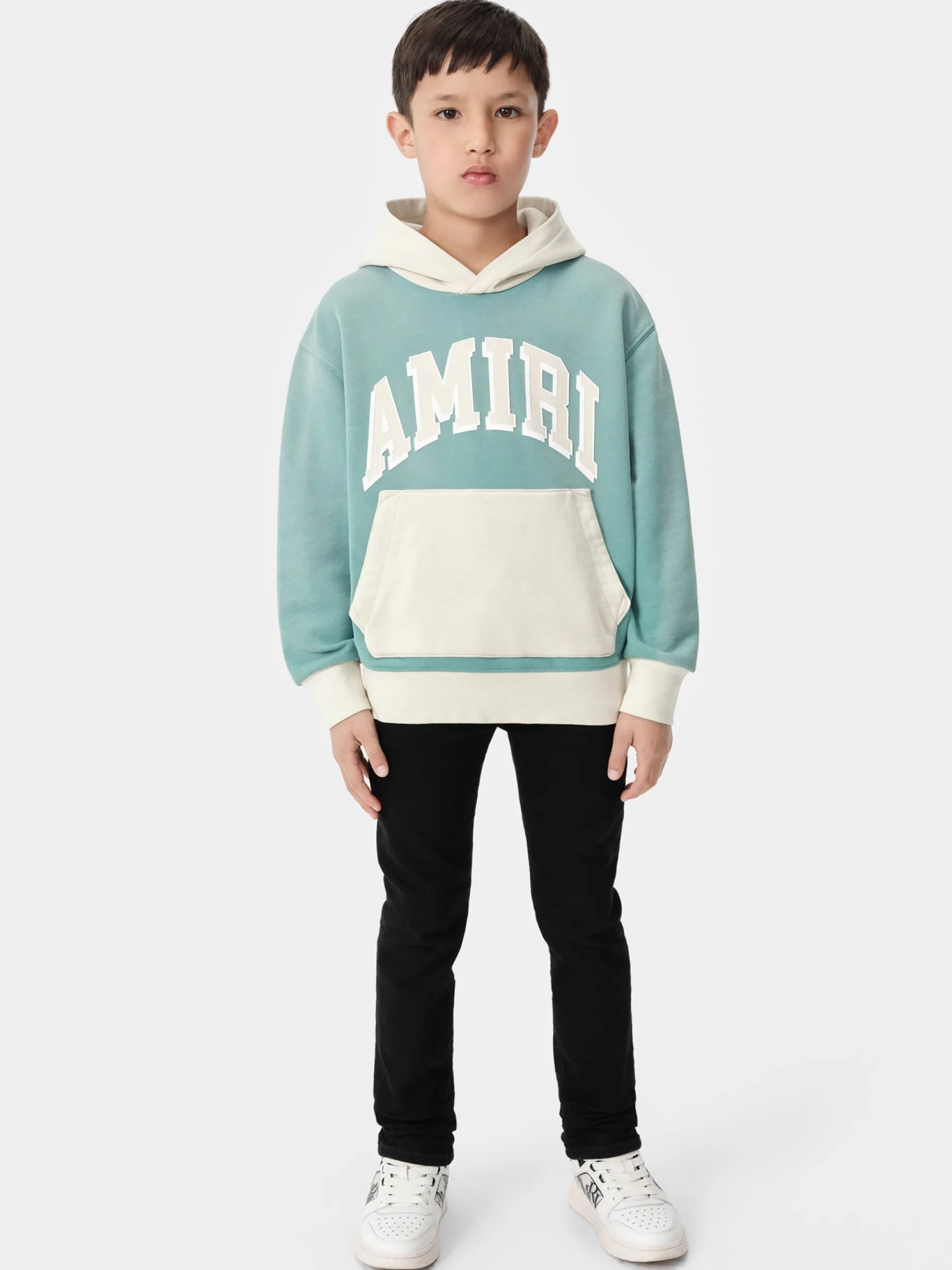 KIDS' AMIRI COLLEGIATE HOODIE