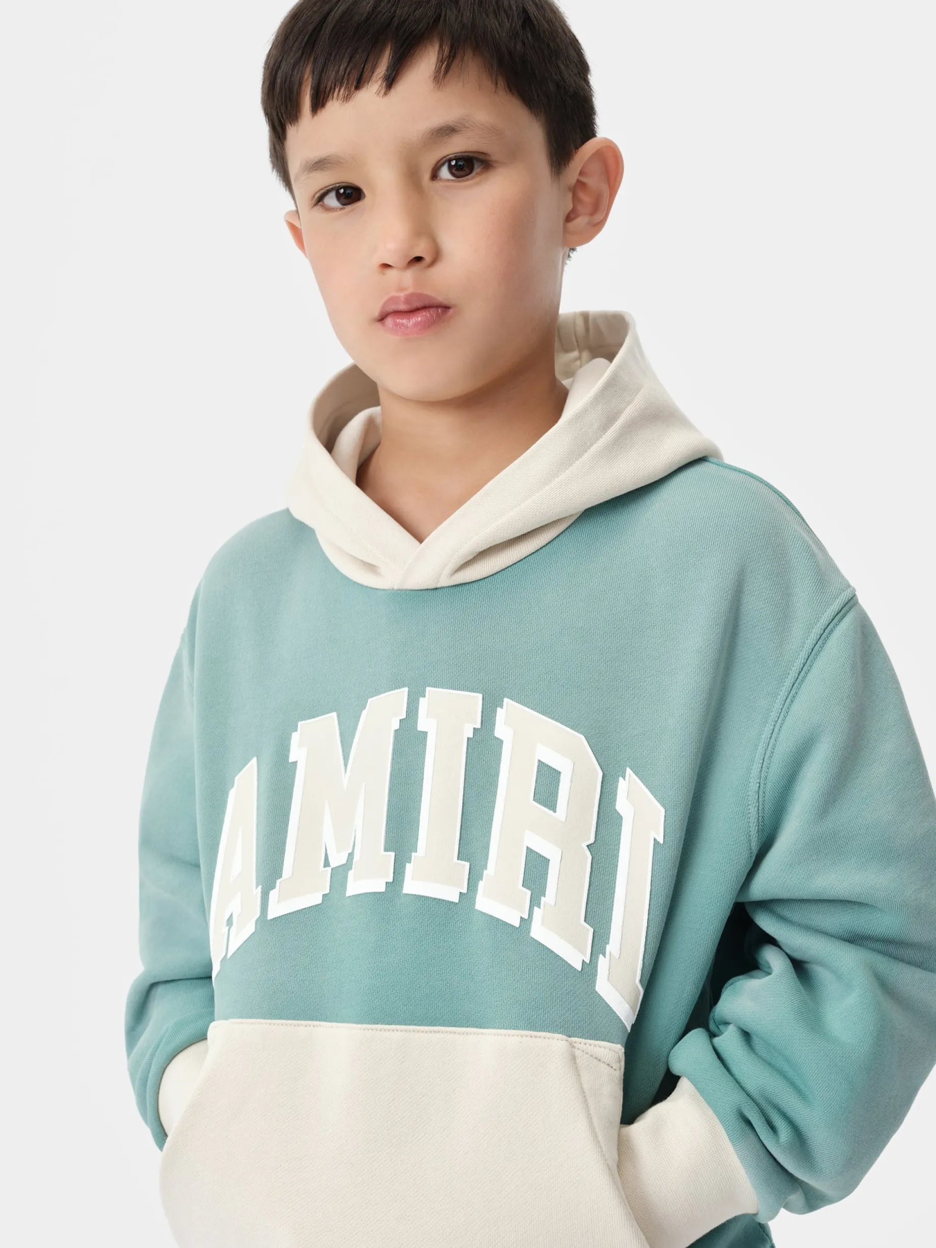 KIDS' AMIRI COLLEGIATE HOODIE