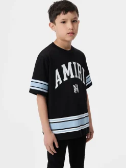 KIDS' AMIRI STRIPE TEE
