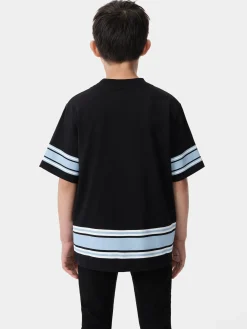 KIDS' AMIRI STRIPE TEE