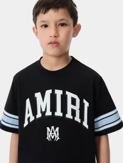 KIDS' AMIRI STRIPE TEE