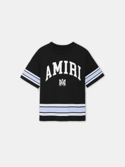 KIDS' AMIRI STRIPE TEE