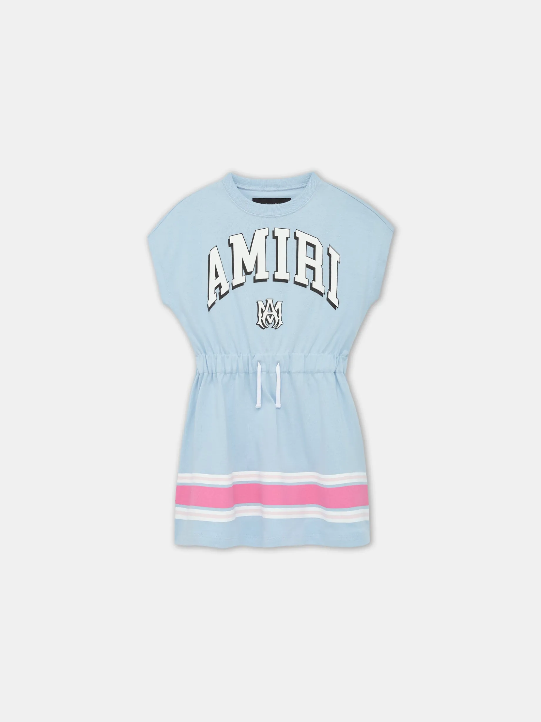 KIDS' AMIRI STRIPE T-SHIRT DRESS