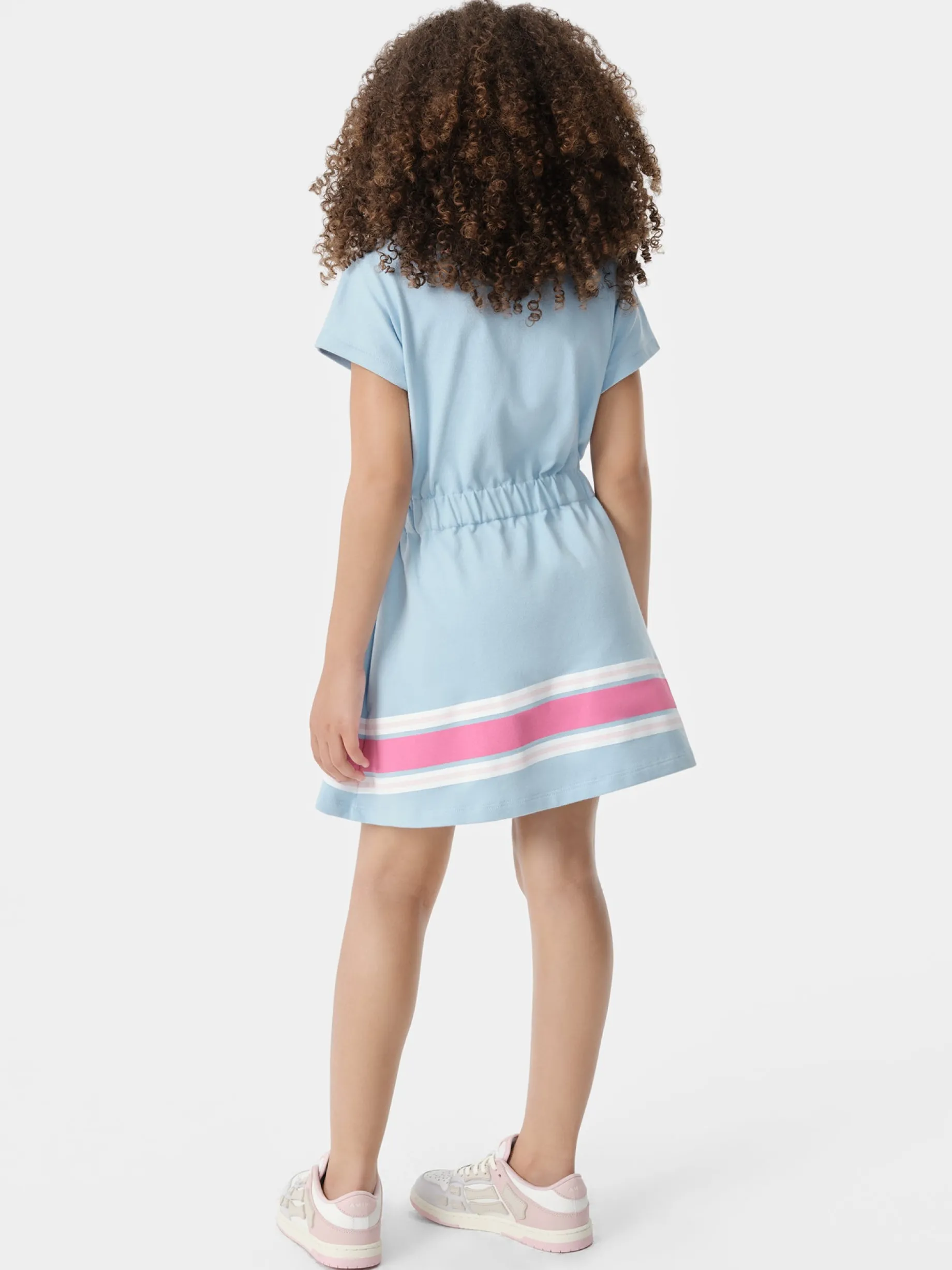 KIDS' AMIRI STRIPE T-SHIRT DRESS