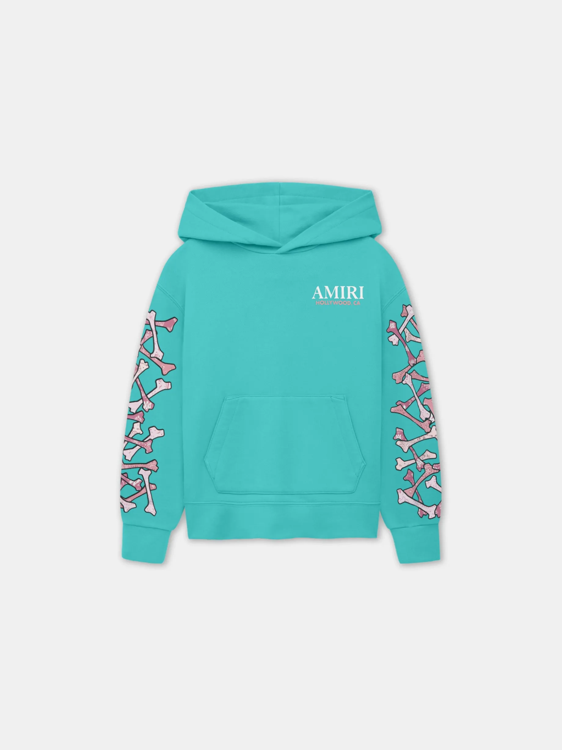 KIDS' BANDANA BONES STACKED HOODIE