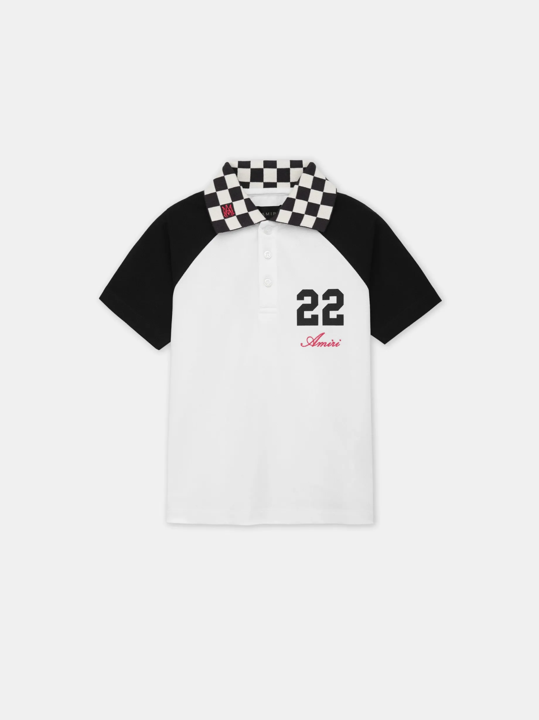 KIDS' MA CHECKERED 22 POLO