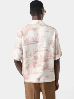 LA LANDMARK BOWLING SHIRT