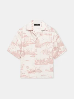 LA LANDMARK BOWLING SHIRT