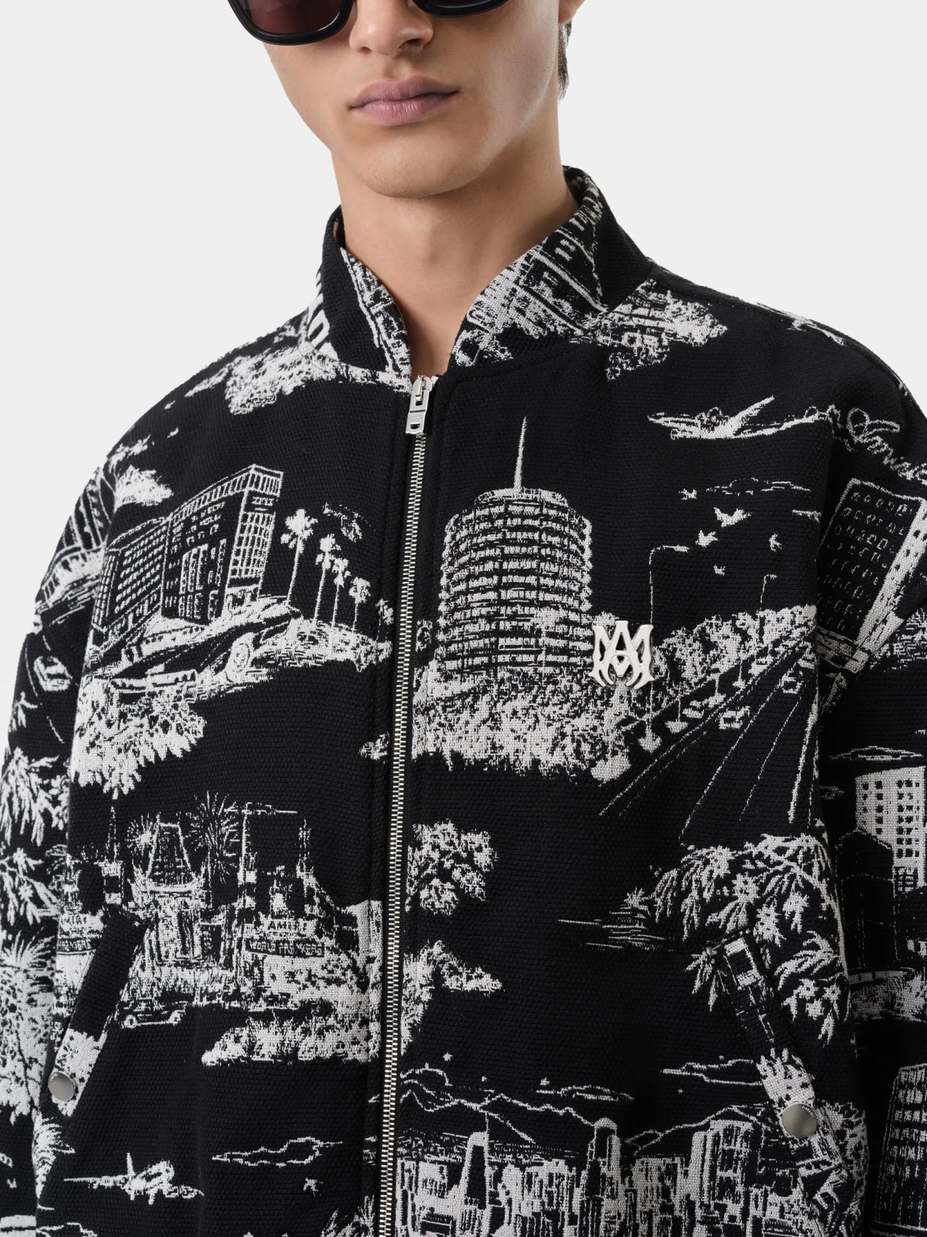 LA LANDMARK TAPESTRY BOMBER