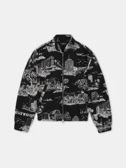 LA LANDMARK TAPESTRY BOMBER