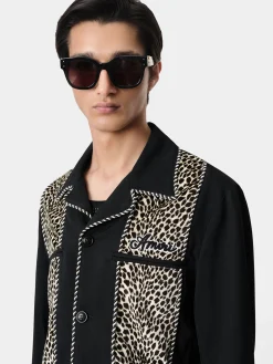 LEOPARD CADET JACKET