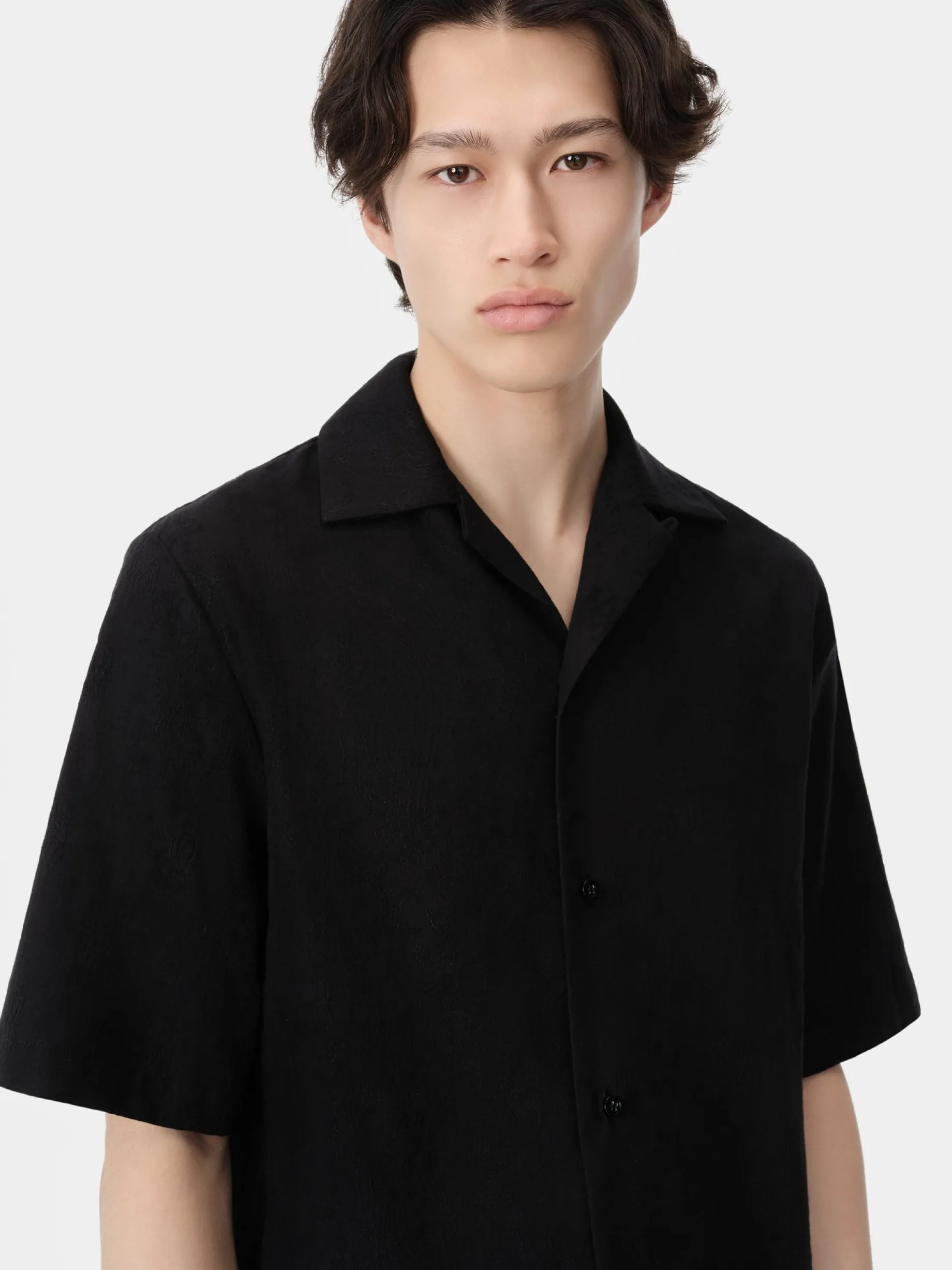 MA BANDANA LINEN CAMP SHIRT