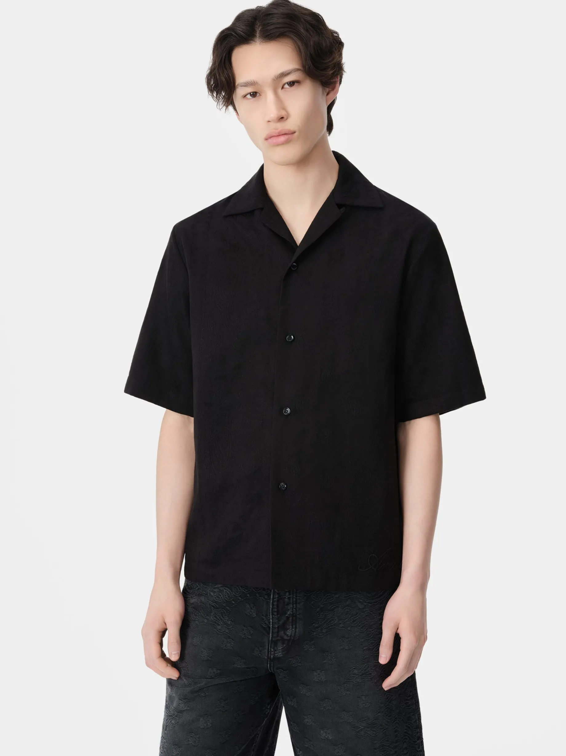 MA BANDANA LINEN CAMP SHIRT