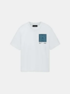 MA BANDANA SILK APPLIQUE TEE