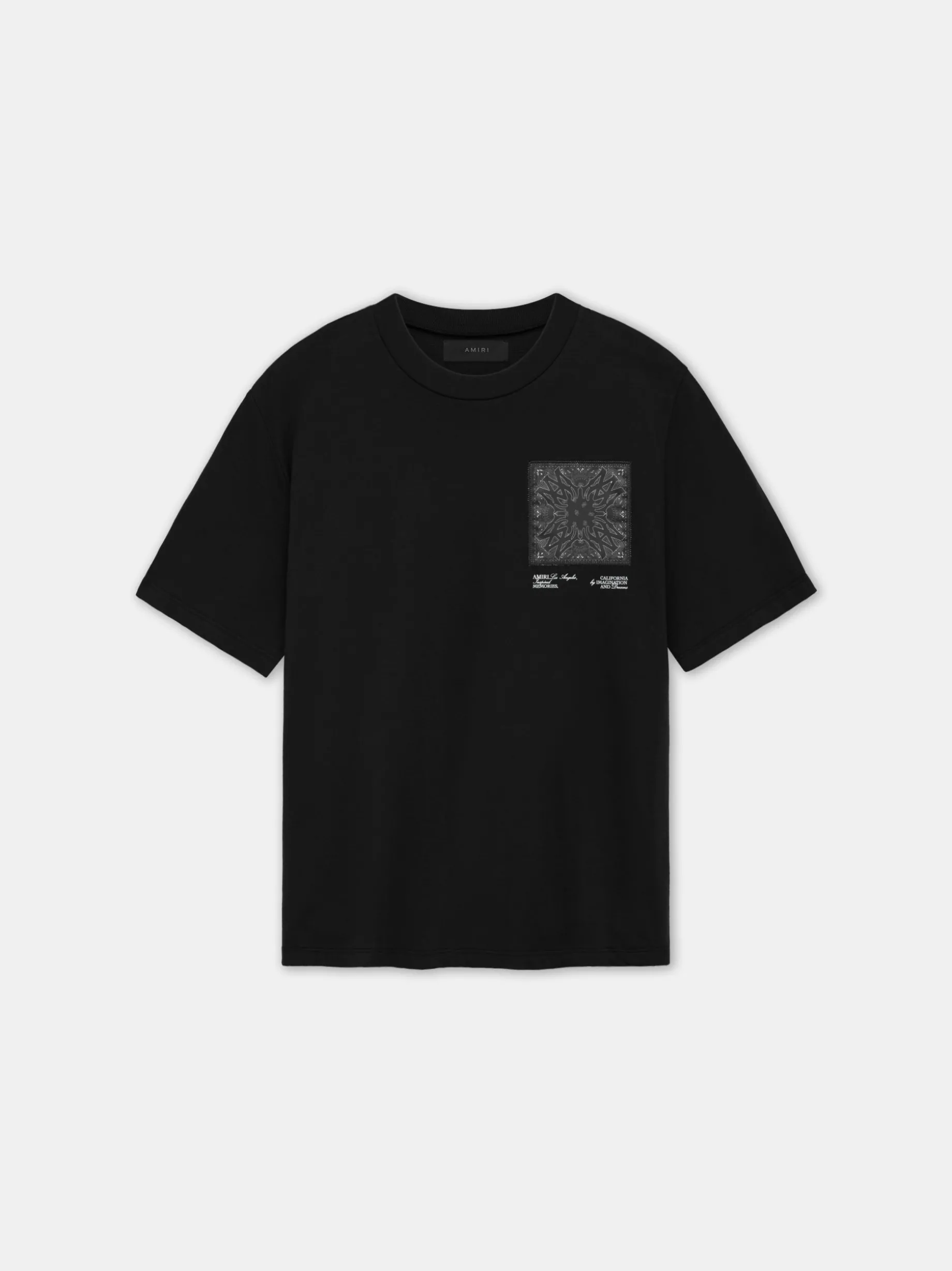 MA BANDANA SILK APPLIQUE TEE