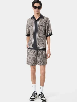 MA LEOPARD BOWLING SHIRT