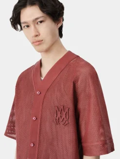 MA PERFORATED BASEBALL SHIRT